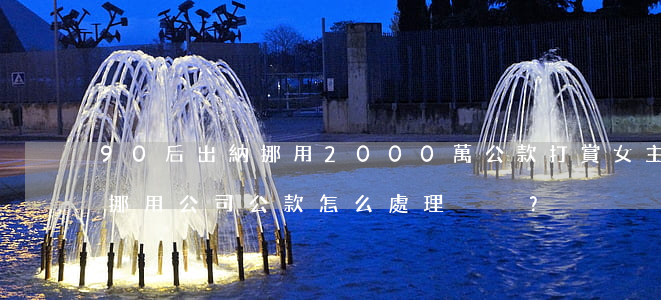 90后出納挪用2000萬公款打賞女主播 挪用公司公款怎么處理？